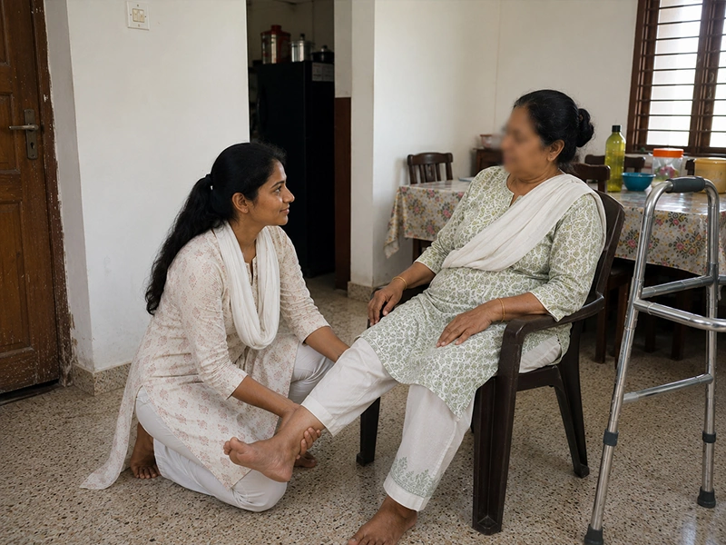 In-Home Physiotherapy Session in Coimbatore